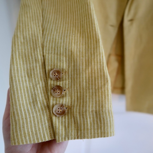 Striped Double Breasted Blazer - Picture 5 of 7